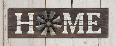 Home Windmill Sign - The Fox Decor